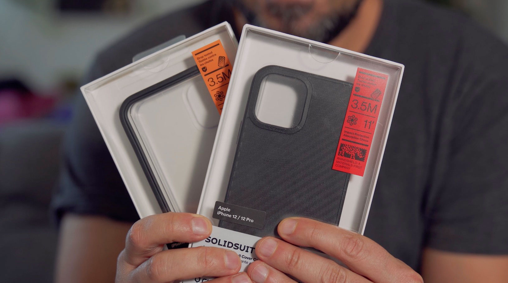 Rhinoshield propose bien entendu une collection de coques pour l'iPhone 12 Pro