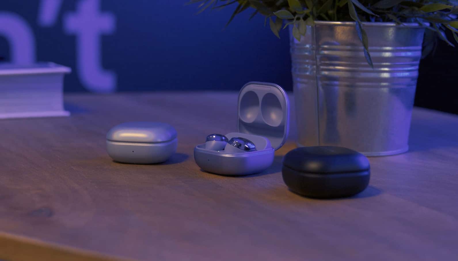 Trois couleurs pour les Galaxy Buds Pro - crédits Fred