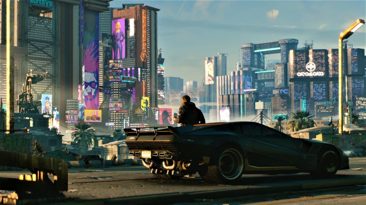 Une capture de Cyberpunk 2077