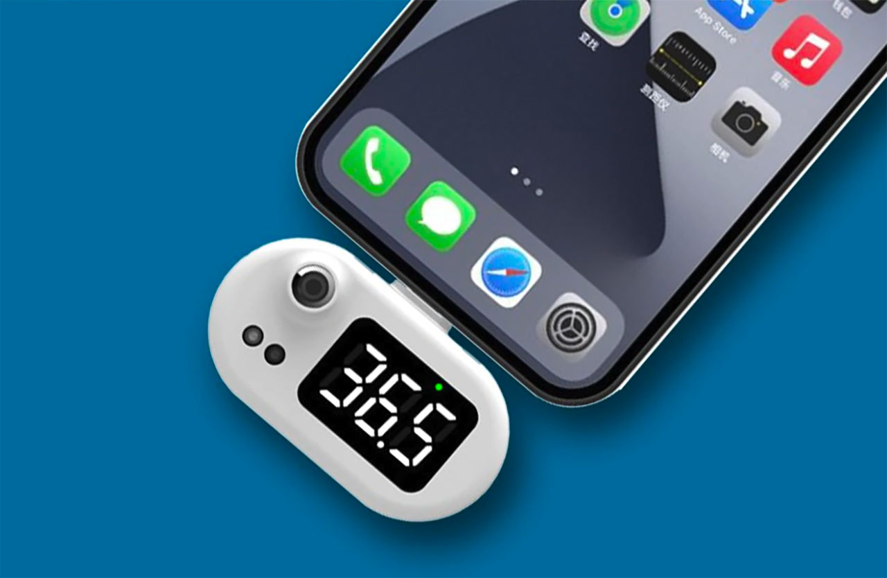  Transformez votre iPhone en thermomètre sans contact avec cet accessoire à 8 €