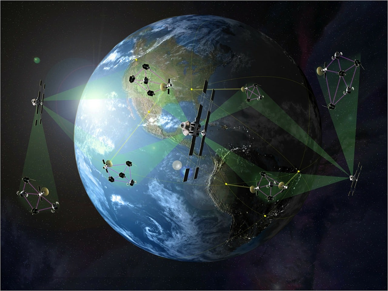 A Estação Espacial Internacional foi danificada por detritos espaciais