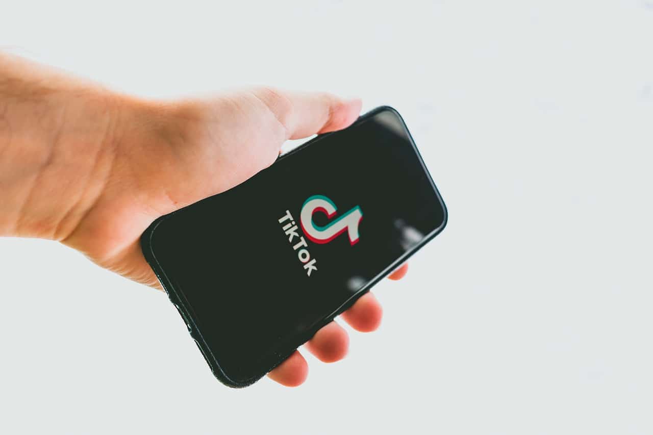 TikTok sur un smartphone