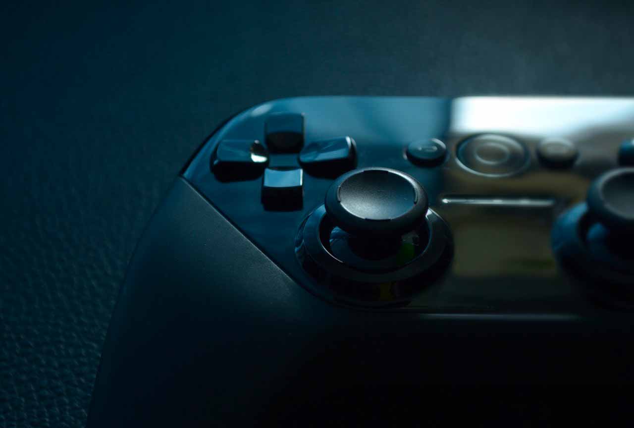 La photo d'une manette