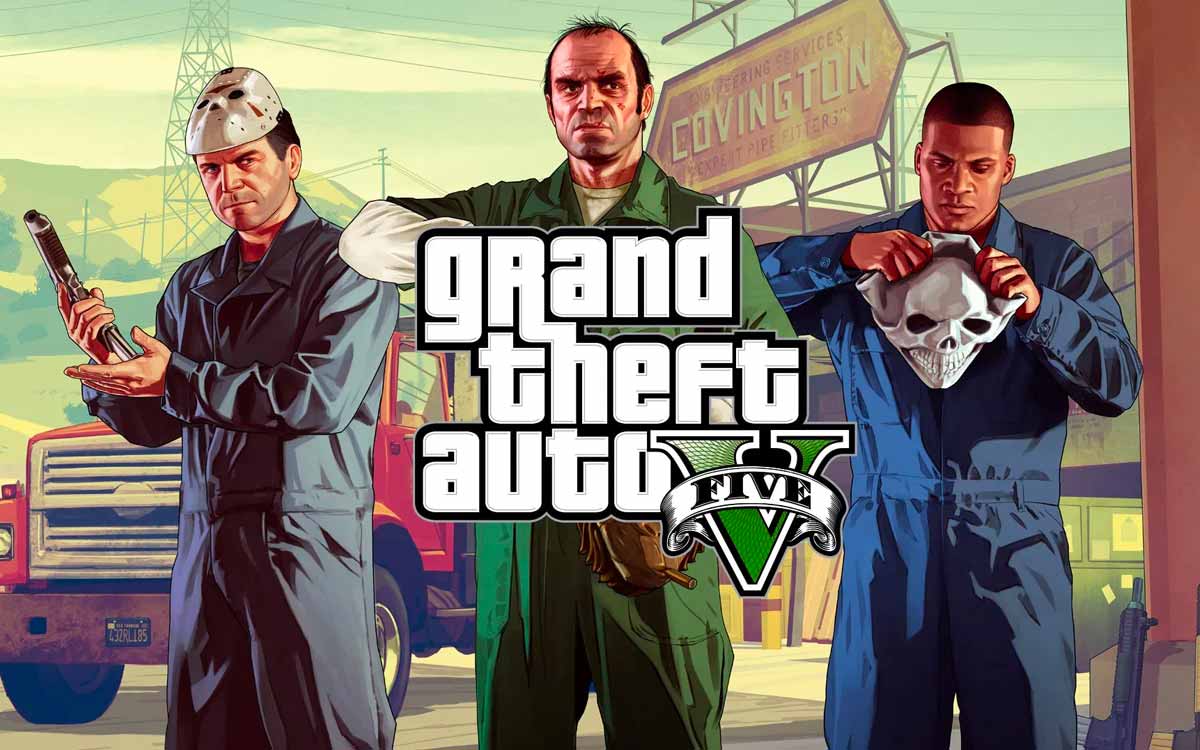 une affiche de GTA 5