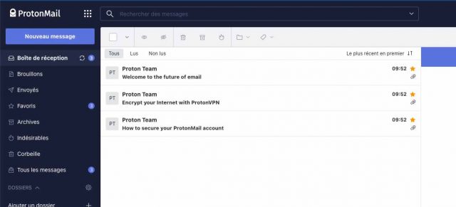 ProtonMail, une très bonne alternative à Gmail