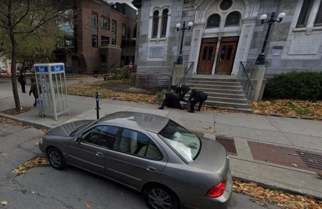 Une arrestation musclée immortalisée par Google Maps