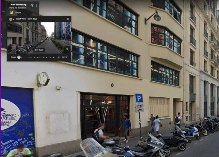 La chronologie de Google Street View