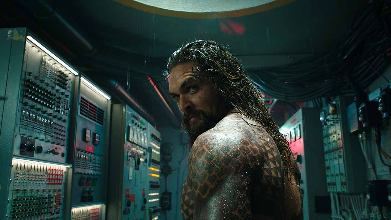 Jason Momoa dans Aquaman