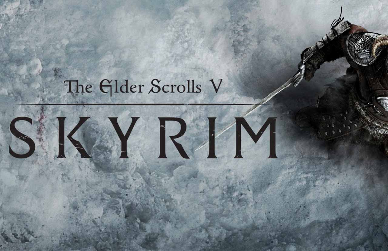L'affiche de Skyrim