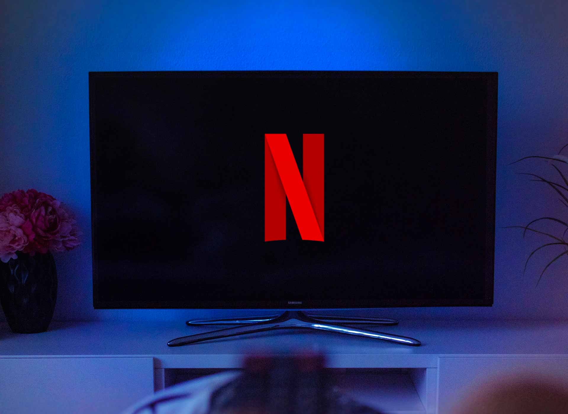 Netflix sur un téléviseur