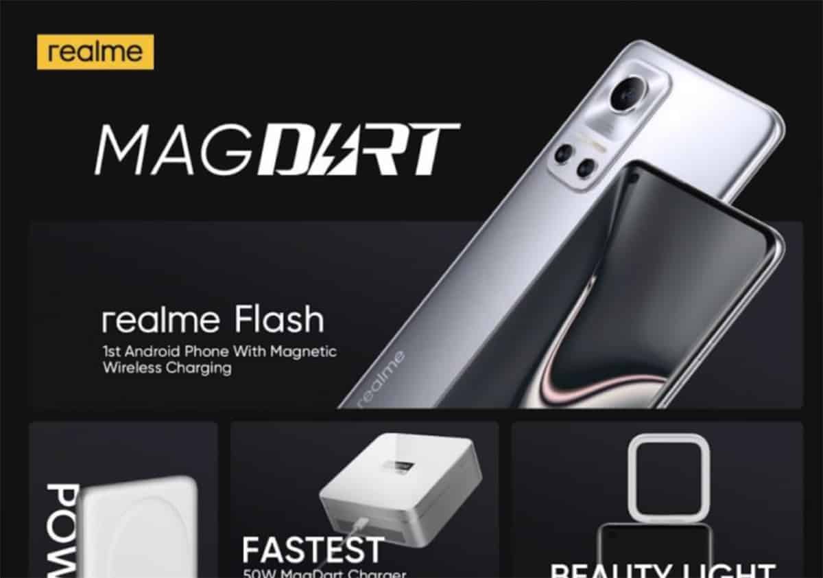 MagDart, la charge sans fil rapide et magnétique de Realme