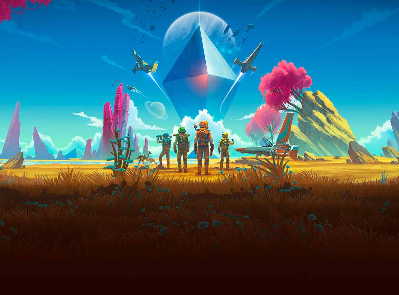 La jaquette de No Man's Sky