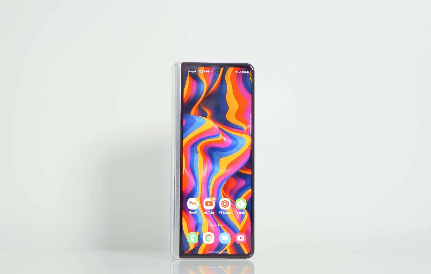 Le Galaxy Z Fold 3 replié