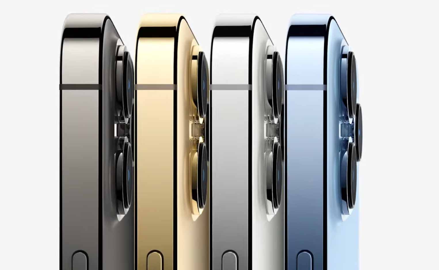 Les différents coloris de l'iPhone 13 Pro