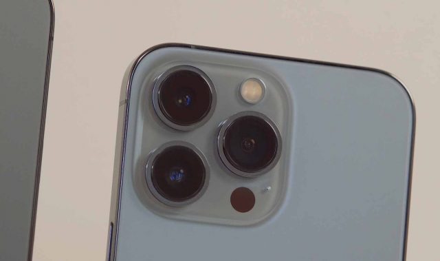 Trois focales et toujours ce capteur LiDAR