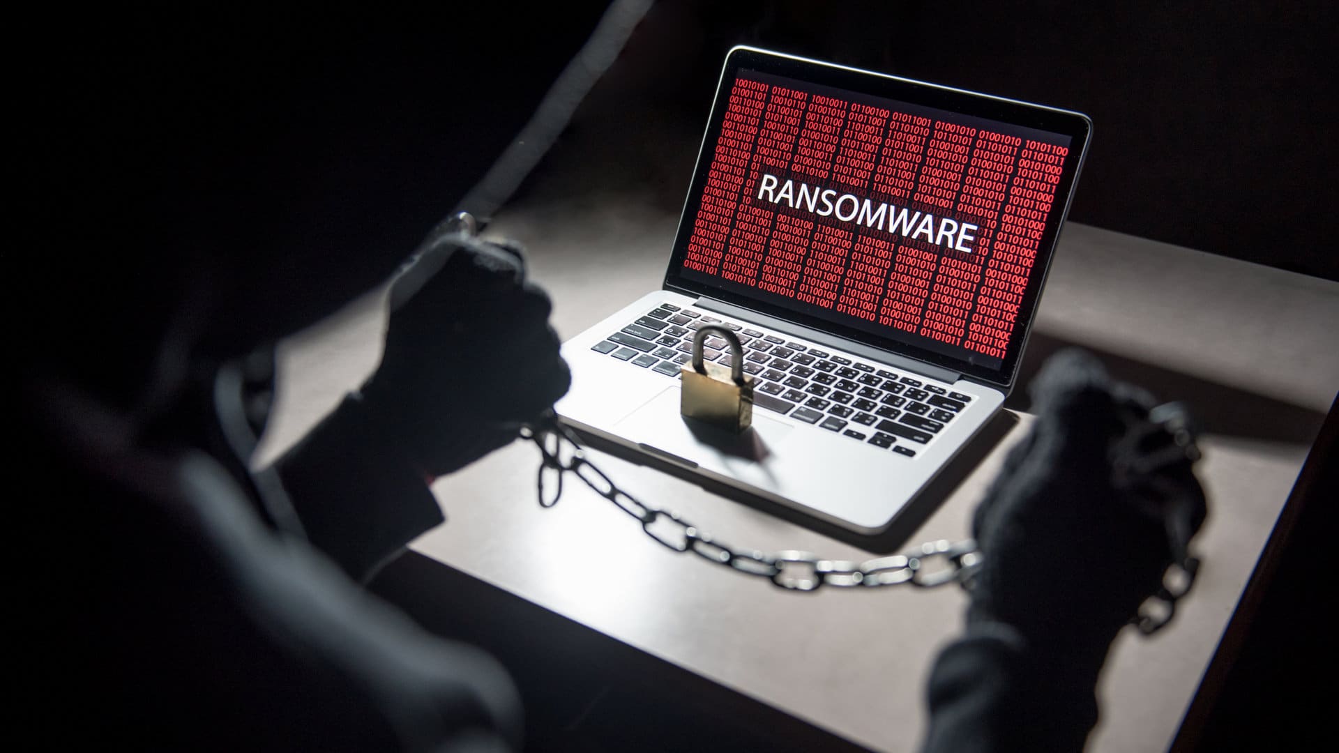 cyberescrocs en train de planifié un ransomware