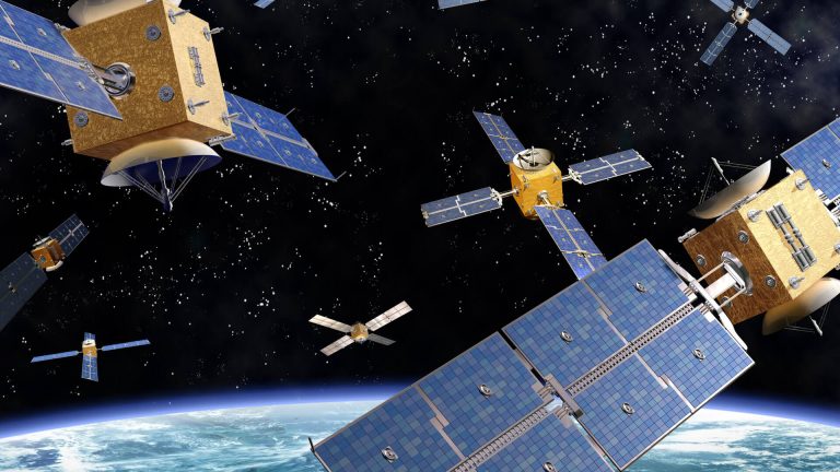 Une constellation satellitaire