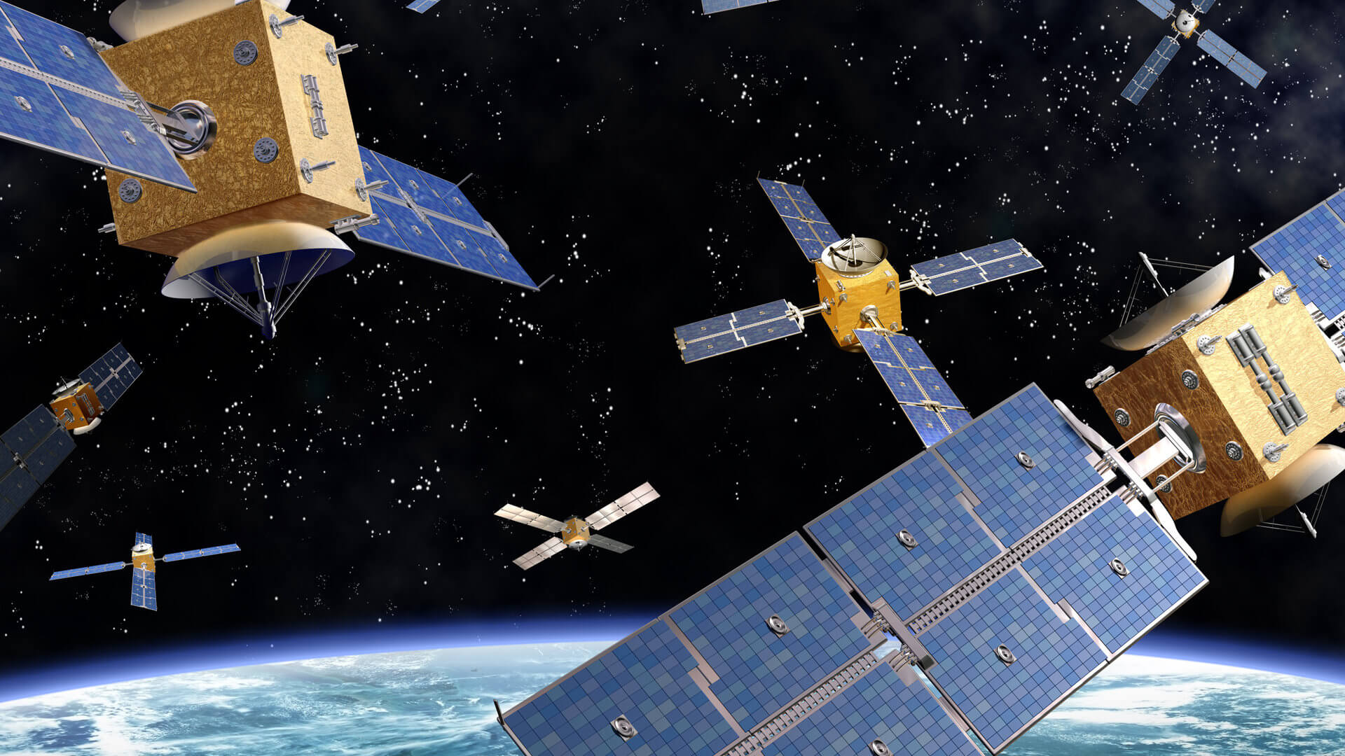 Une constellation satellitaire