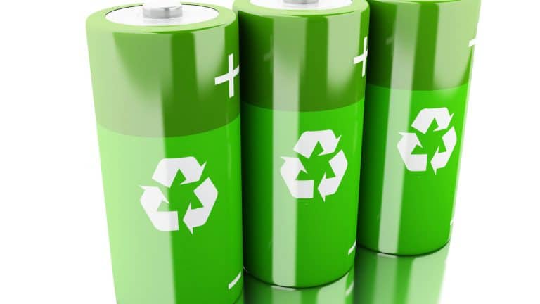 Des batteries lithium-ion recyclées