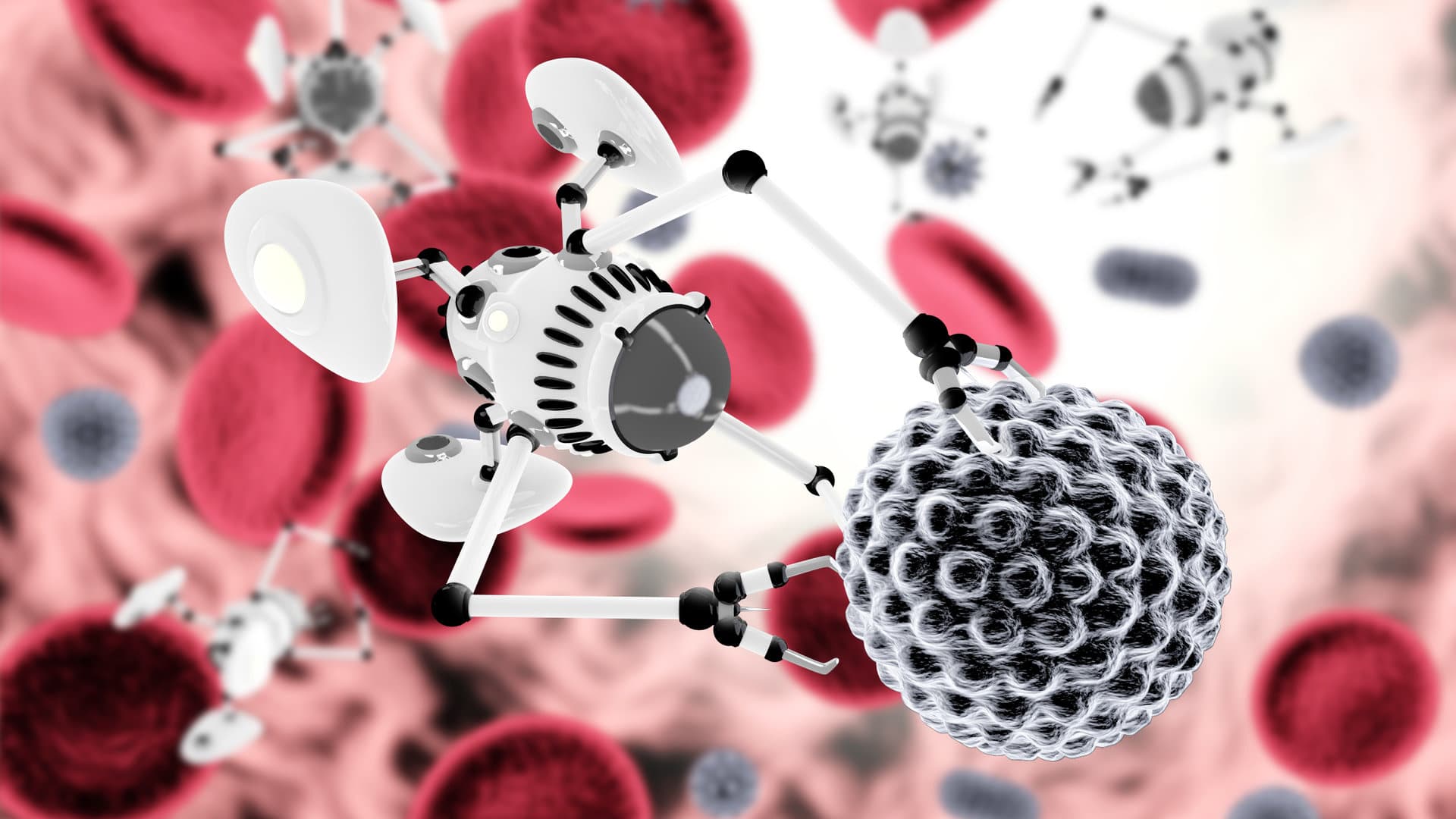 Des nanoparticules dans le flux sanguin