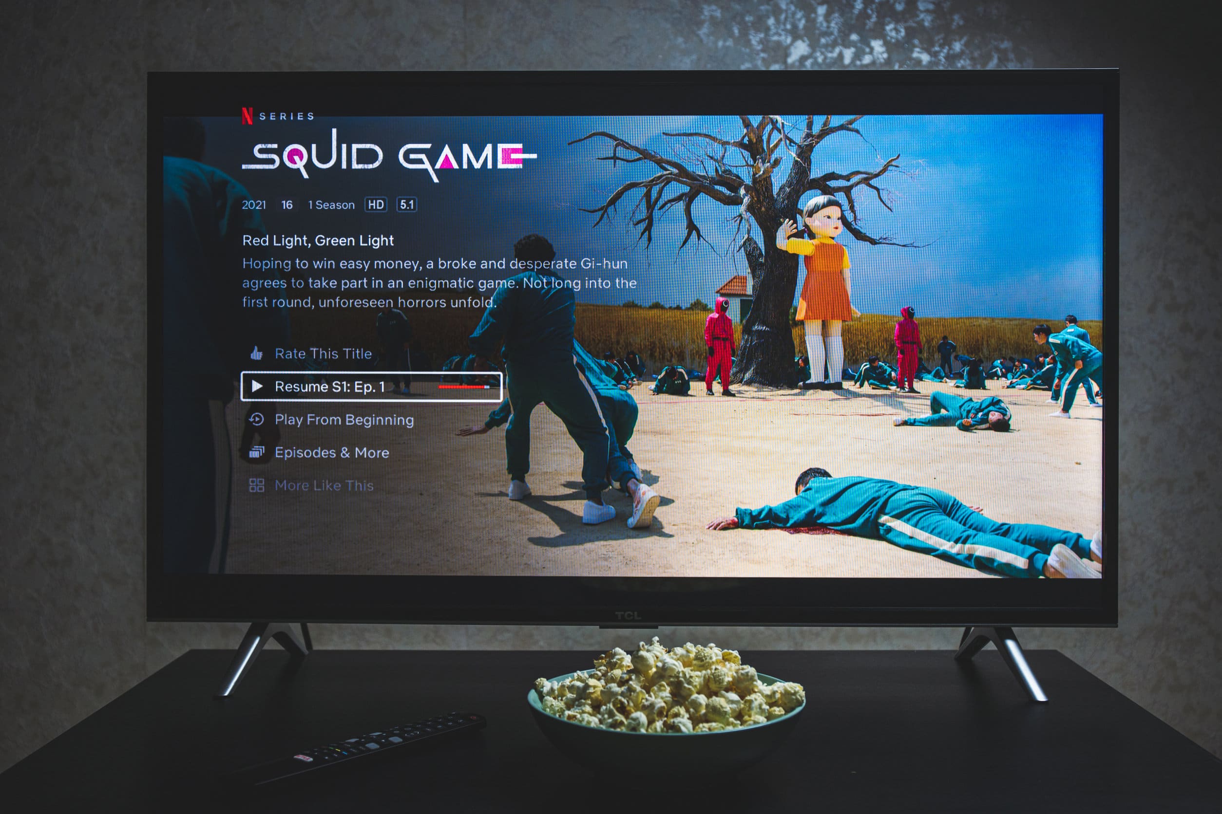 Squid Game à la télé