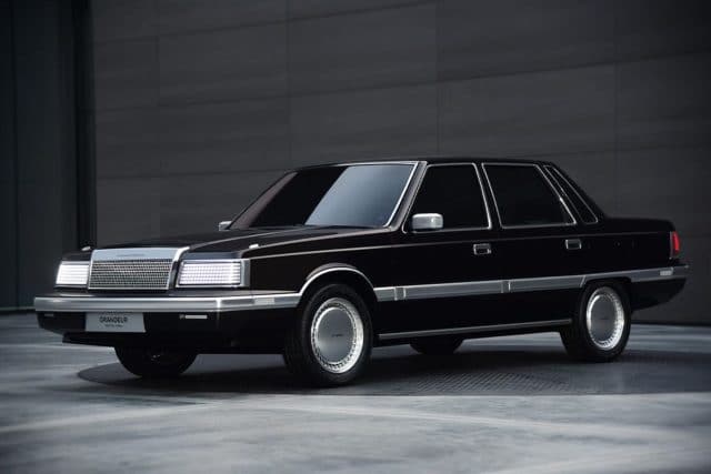 Le concept Grandeur Heritage Series, la version électrique de la Grandeur..