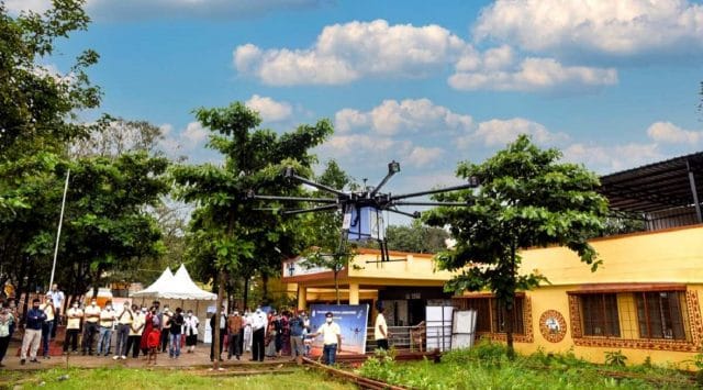 Le drone du NAL au karnataka
