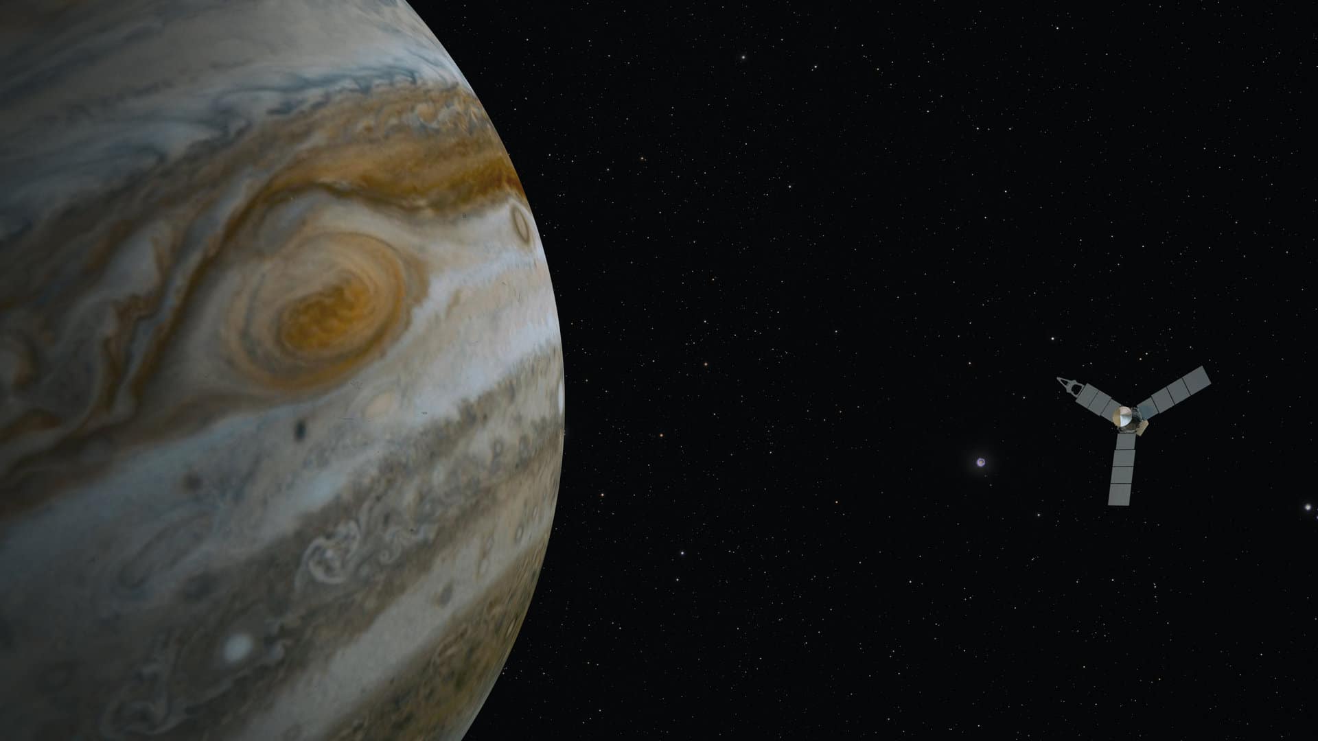 Jupiter et la sonde Juno