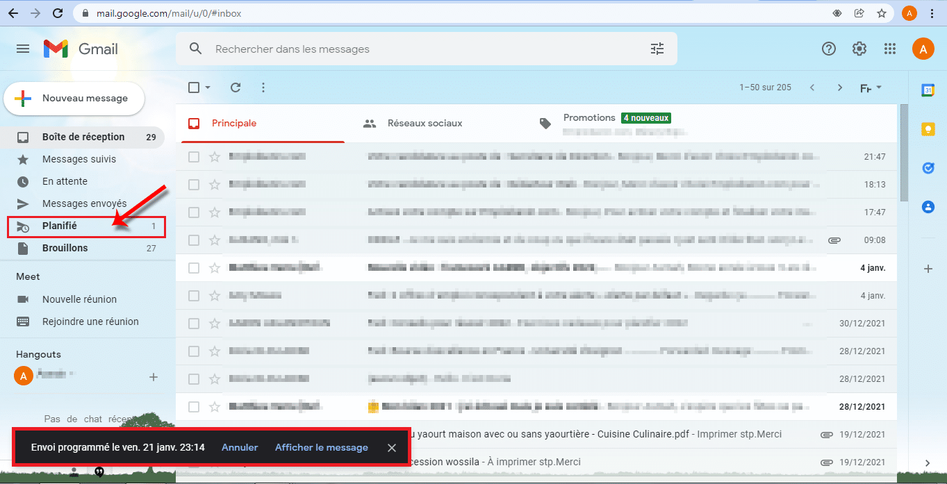 Onglet_des_mails_programmés – © Crédit : fredzone.org