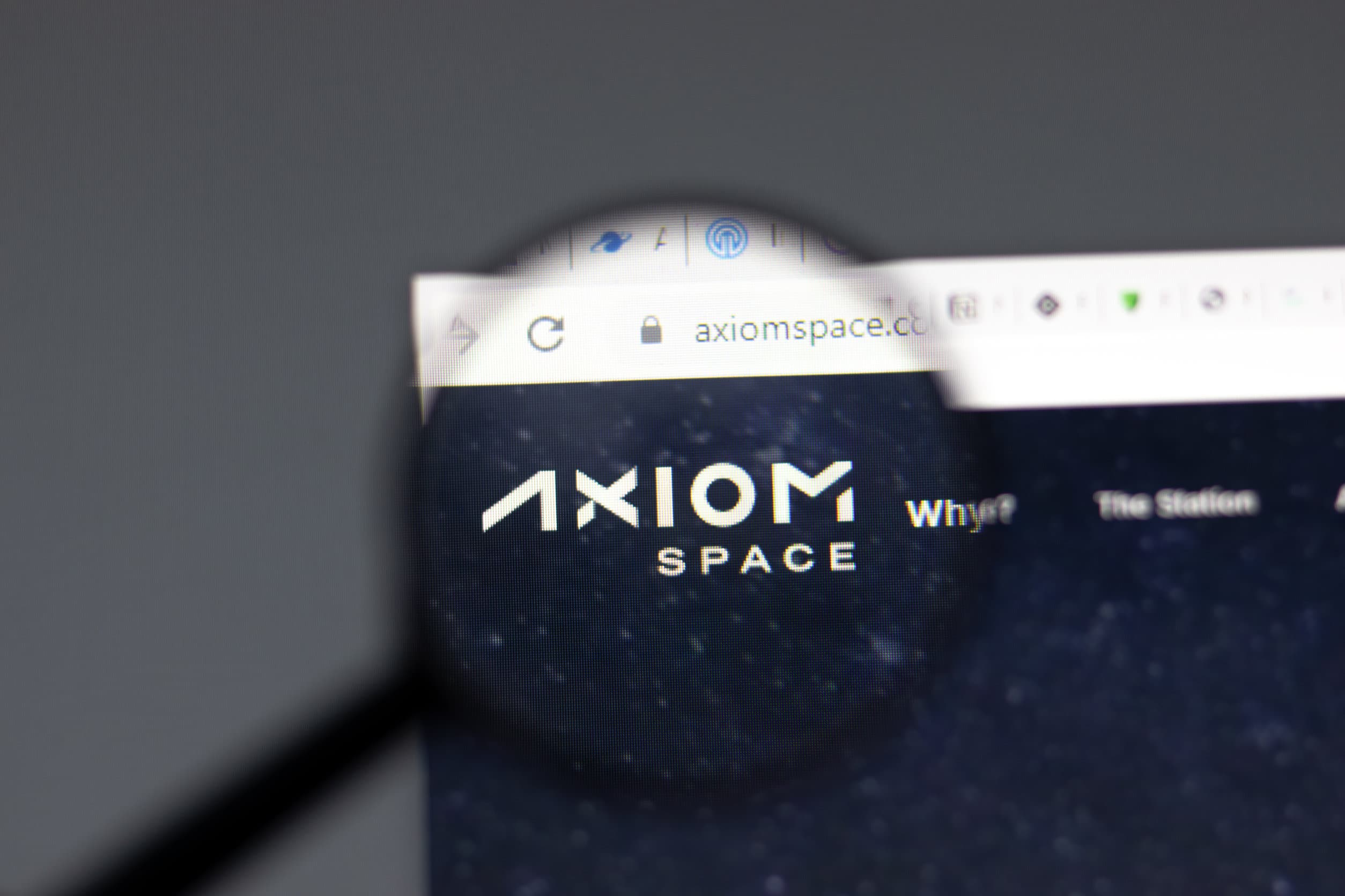 Site web d'Axiom Space