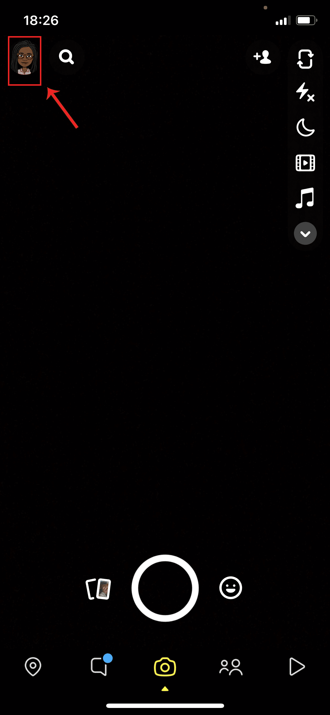 Accès_à_votre_profil_snapchat – © Crédit : fredzone.org