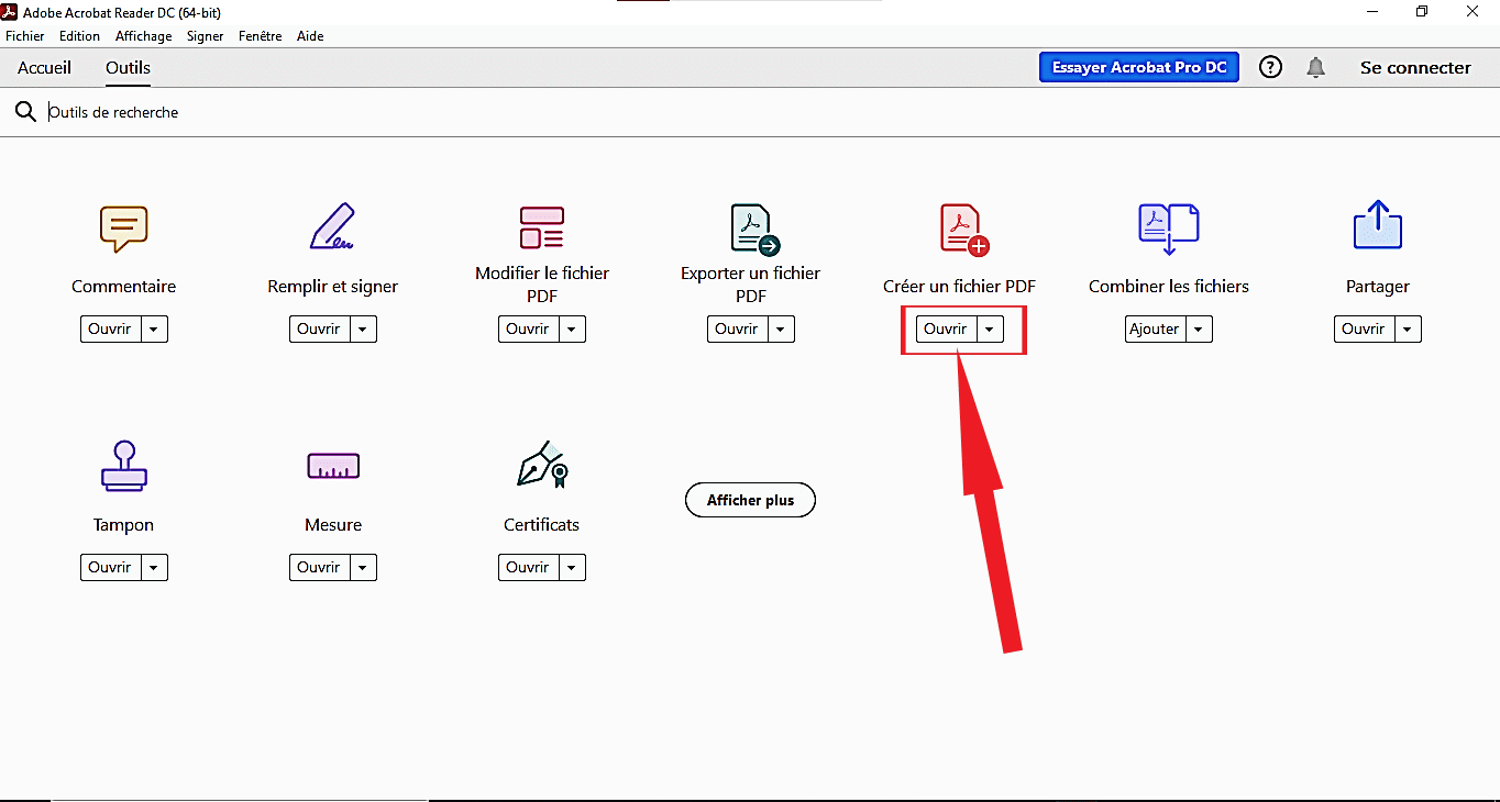 Outils-PDF-Adobe