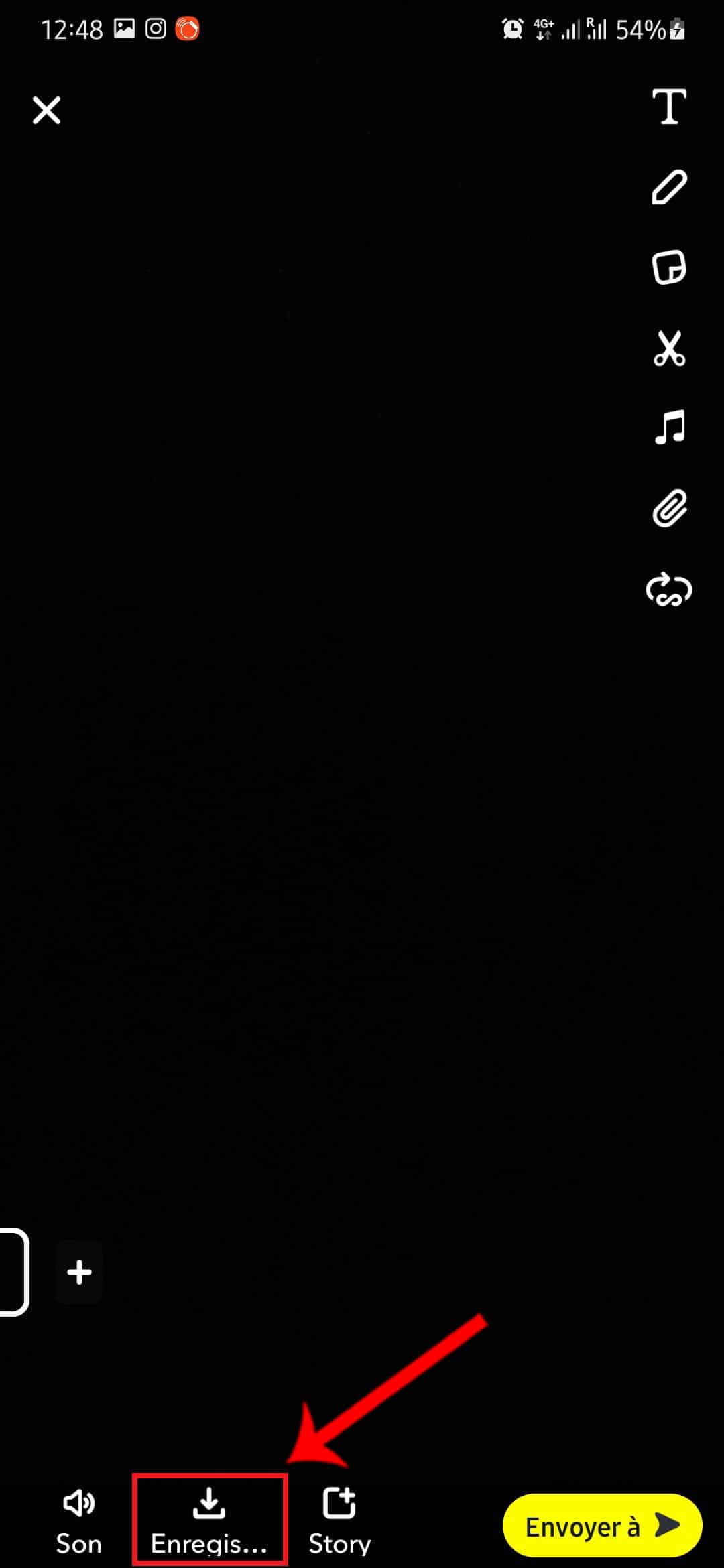 Musique_bien_ajoutée_au_snap – © Crédit : fredzone.org