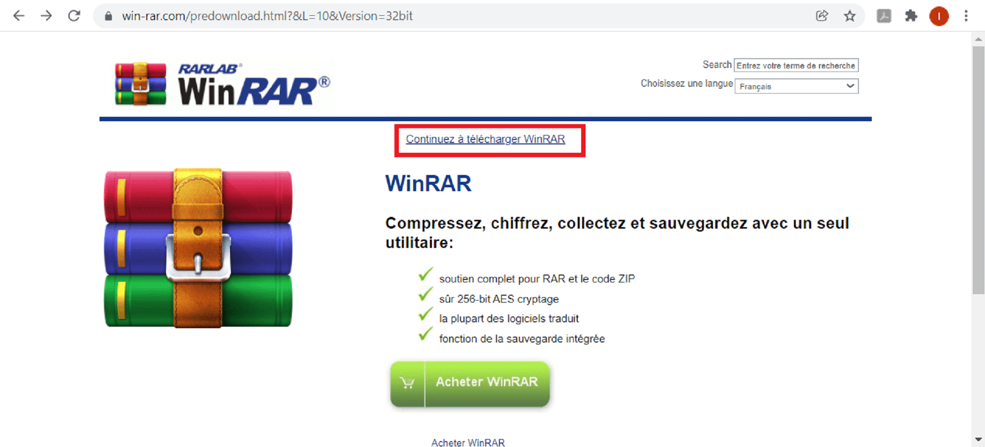 Télécharger-Acheter-WinRAR