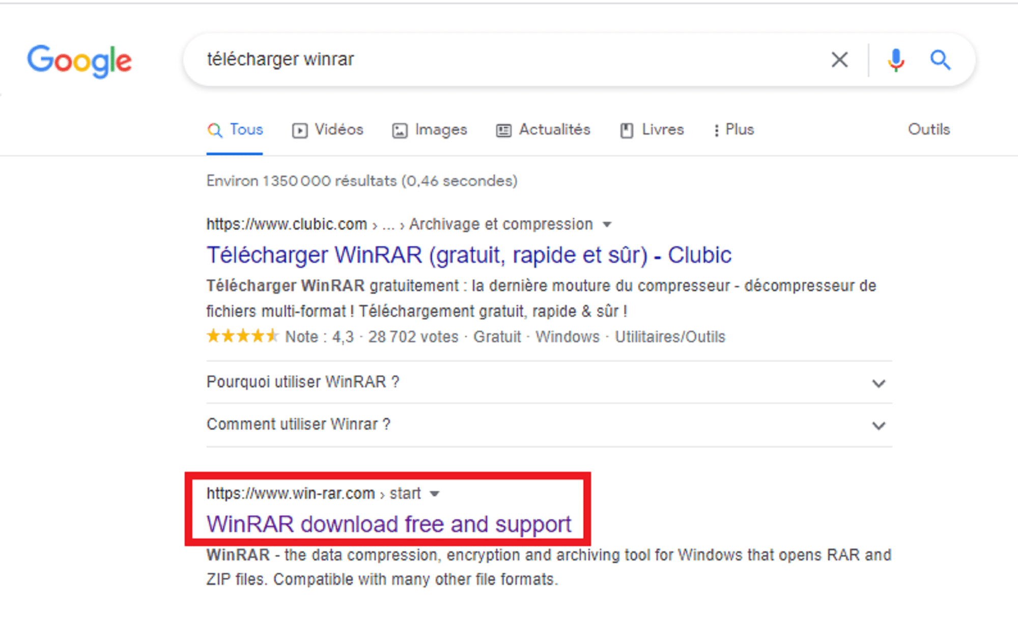 Télécharger-WinRAR