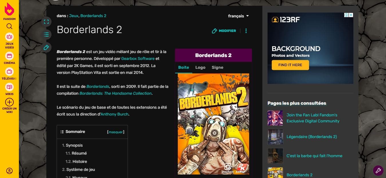 Borderlands Jeu FPS Android