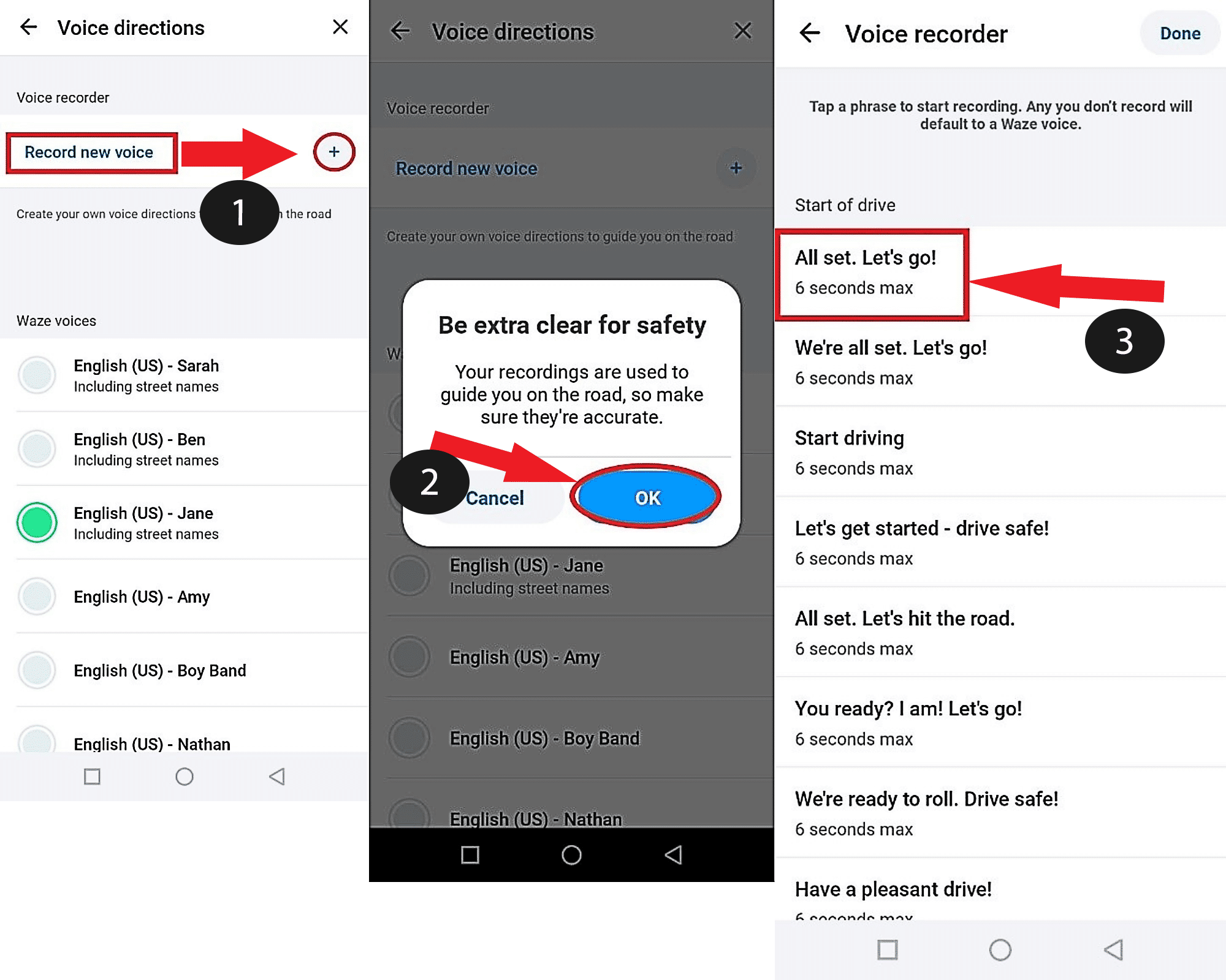 Enrégistrement-Waze-Voice