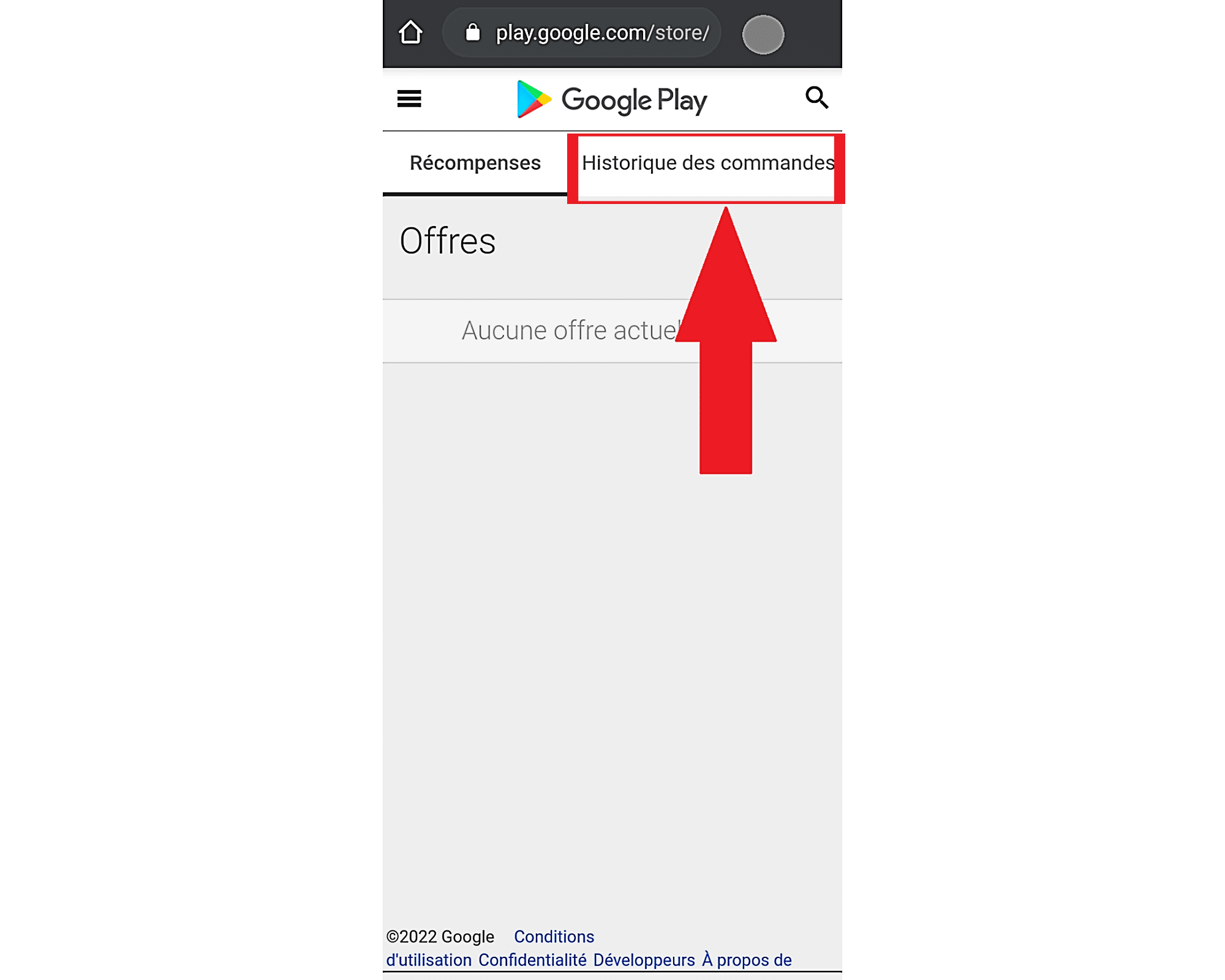 Historique-Google-Play-Store