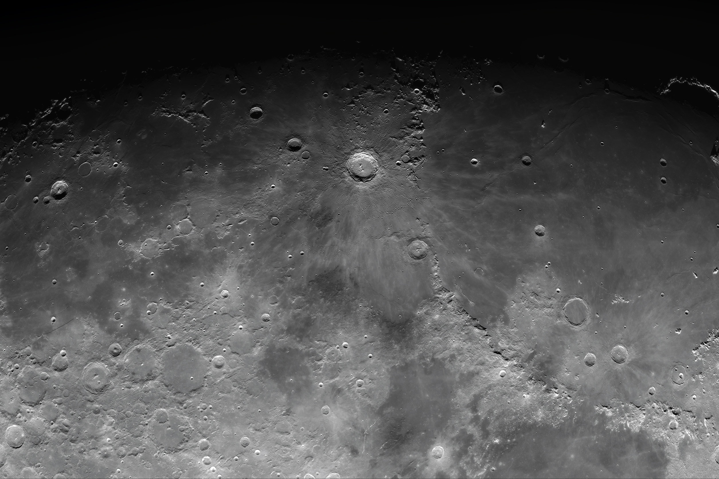 La surface de la Lune