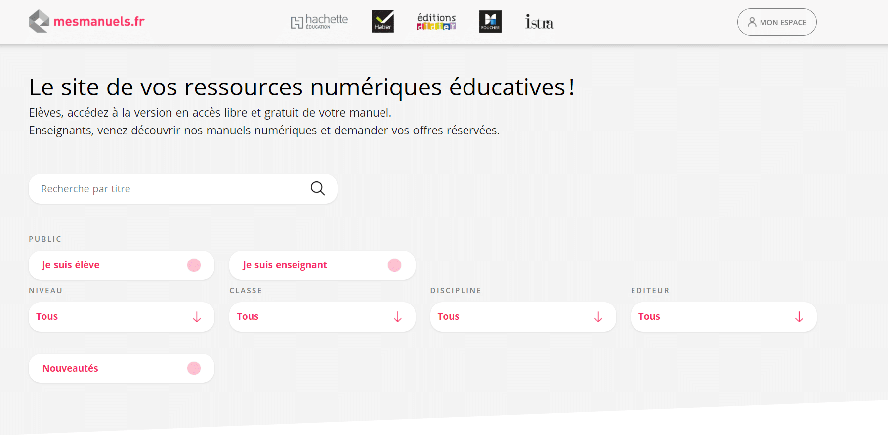 Sites éducatifs pour le préscolaire et le primaire - Livres numériques