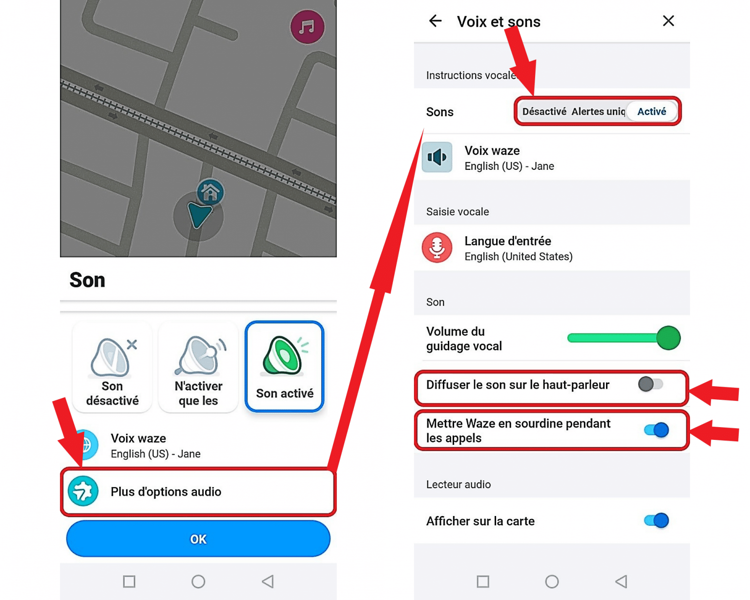 Comment mettre le son dans Waze