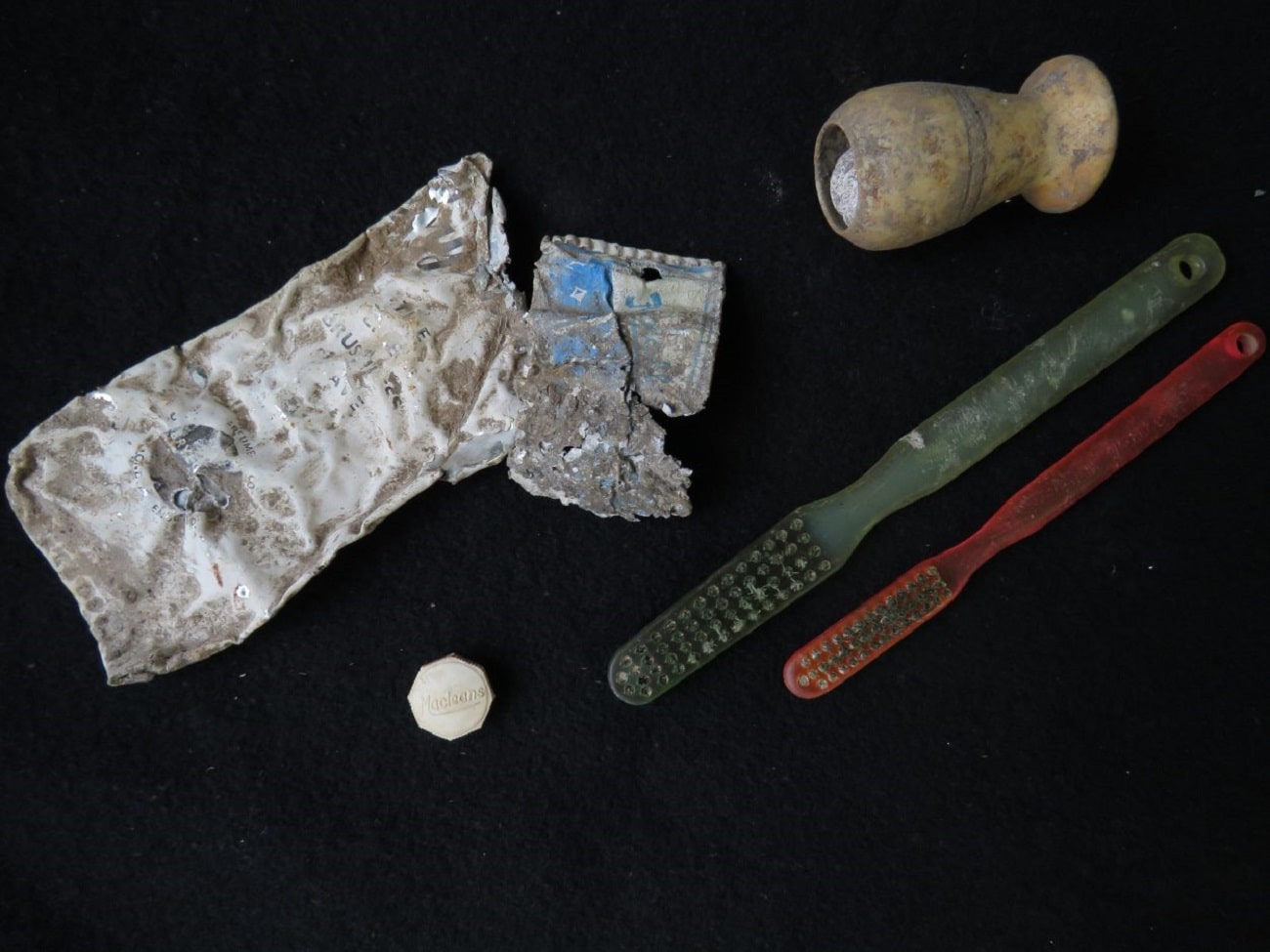 Des artefacts archéologiques