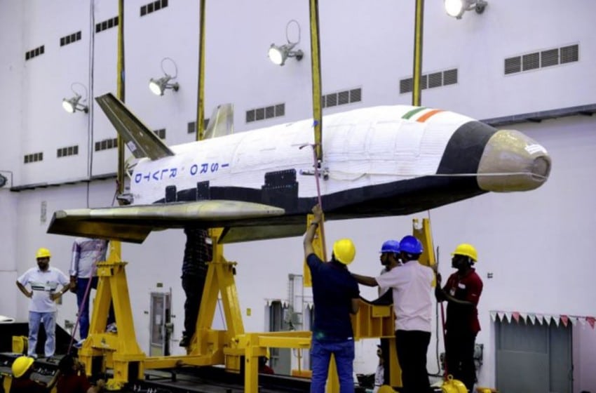 L’Inde est en train de tester un nouvel engin spatial ressemblant à une petite navette spatiale