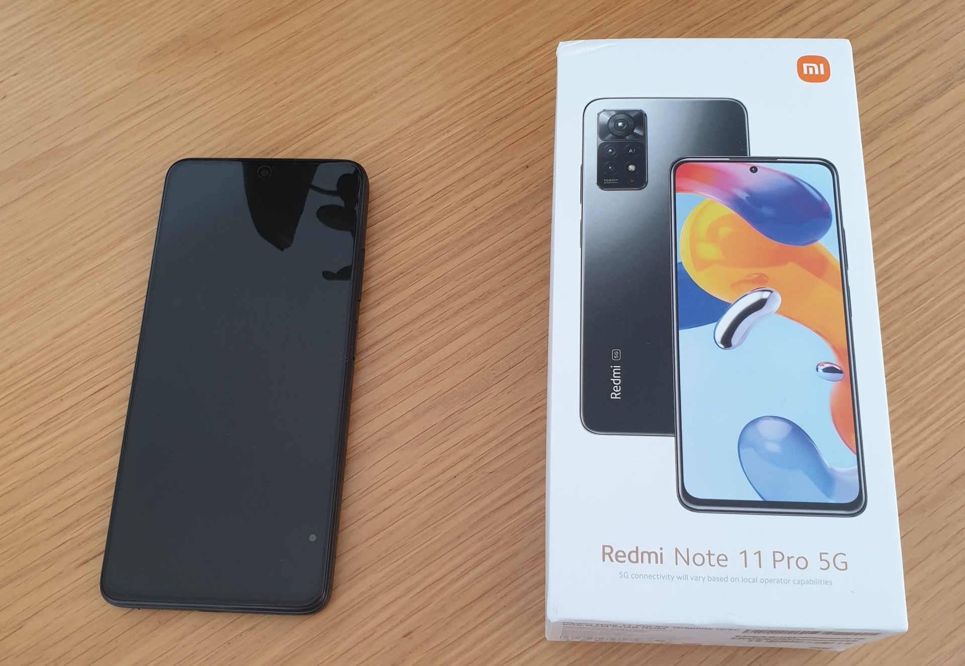 Photo du Xiaomi Redmi note 11 pro 5G