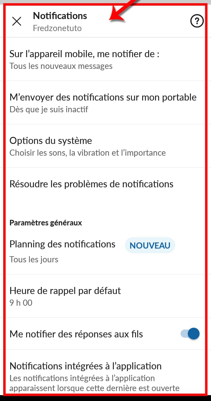 Les_notifications – © Crédit : fredzone.org