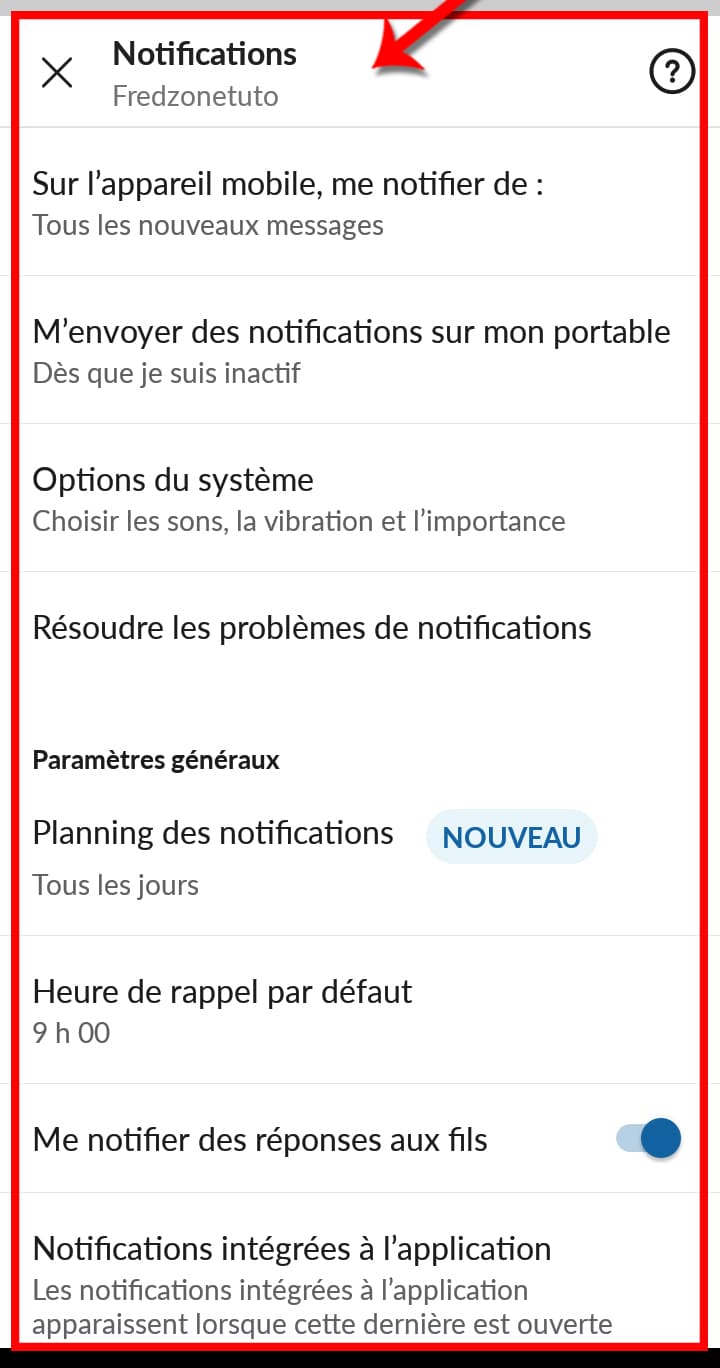 Les_notifications – © Crédit : fredzone.org