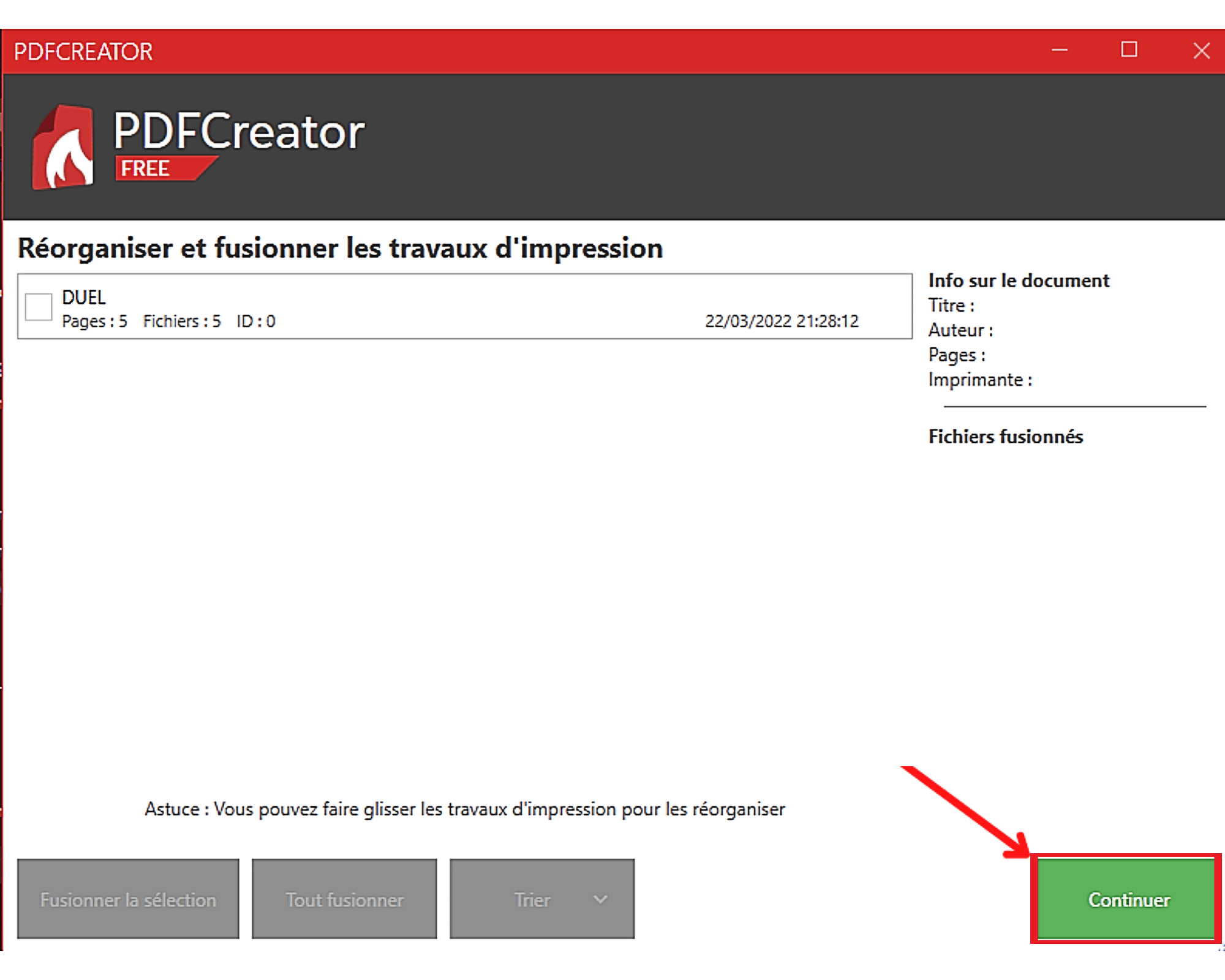 Continuer-Fusion-Fusionner-Documents