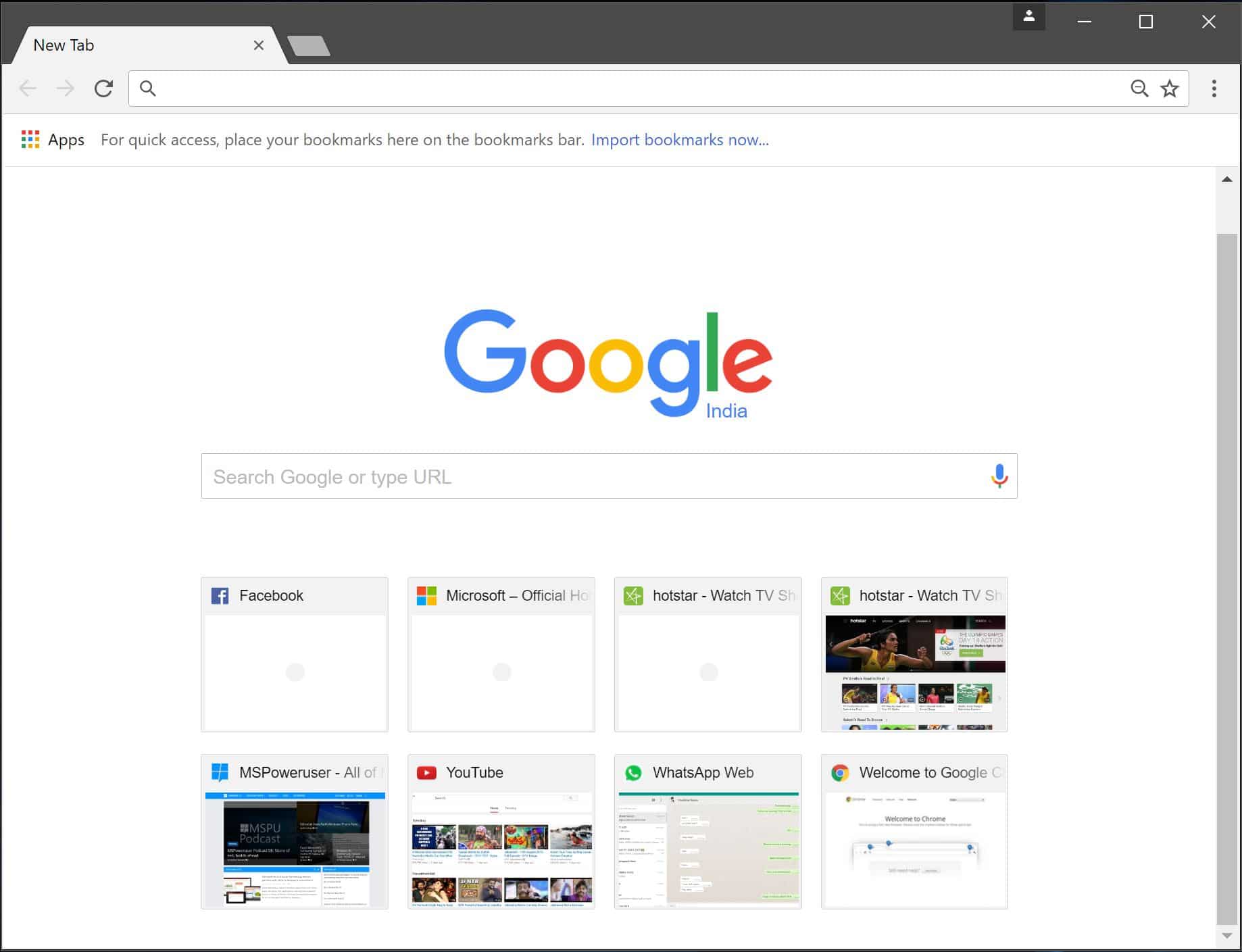 Crédit : Google Chrome