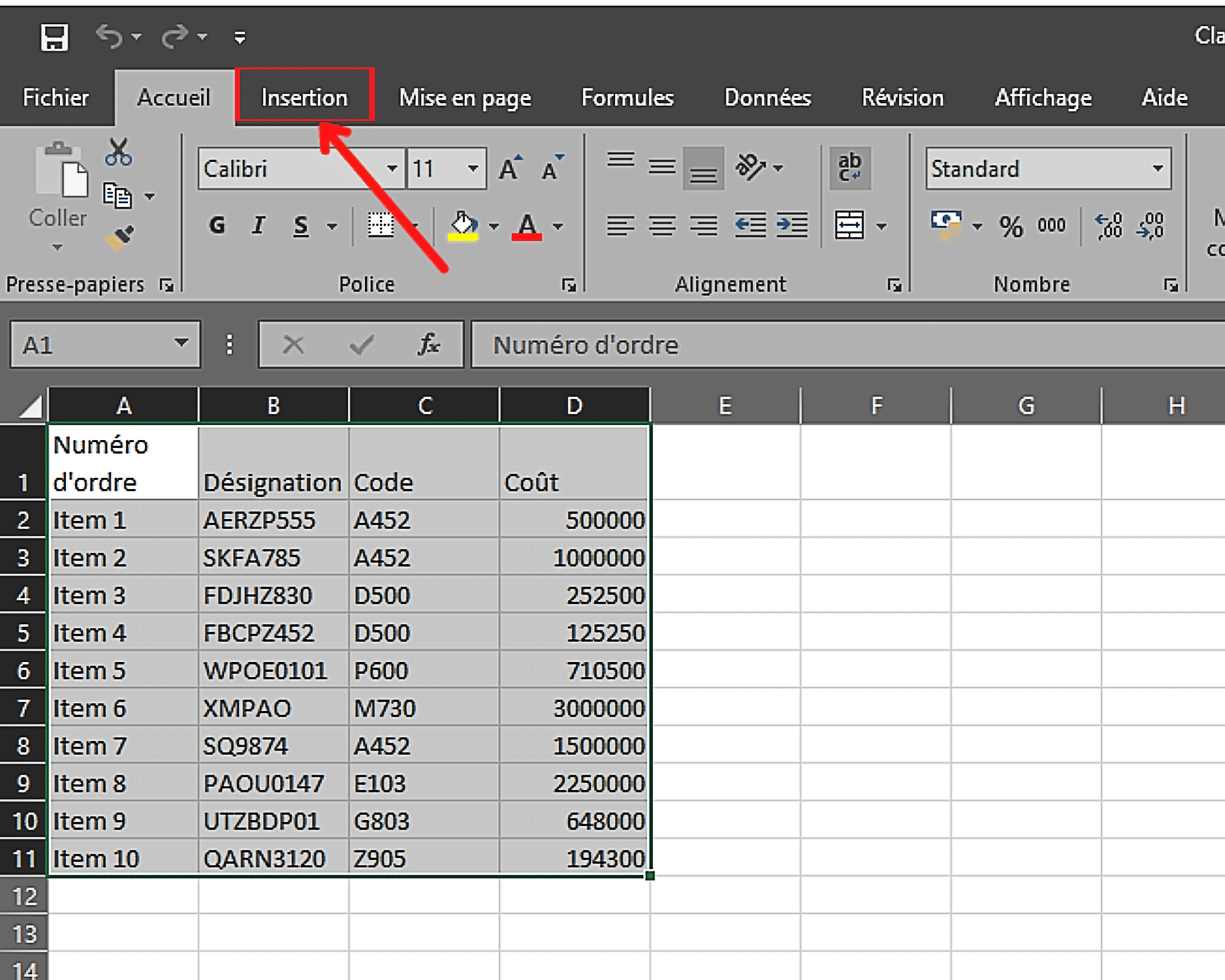 Insérer-Faire-Des-Tableaux-Excel