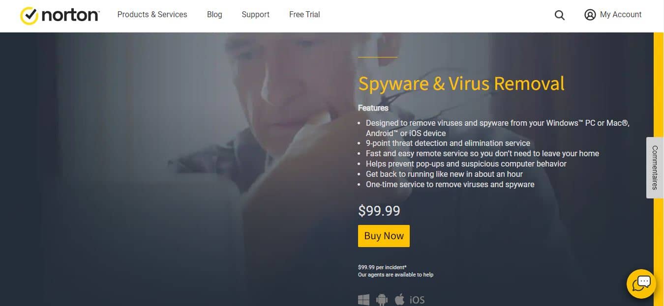 Norton 360 Spyware